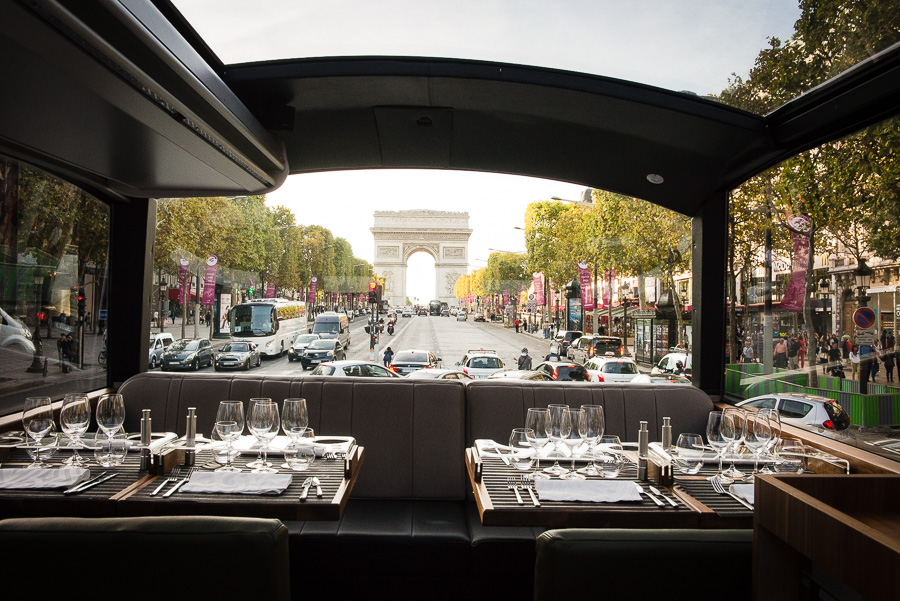 Lunch & Arc de Triomphe Ticket - 83€